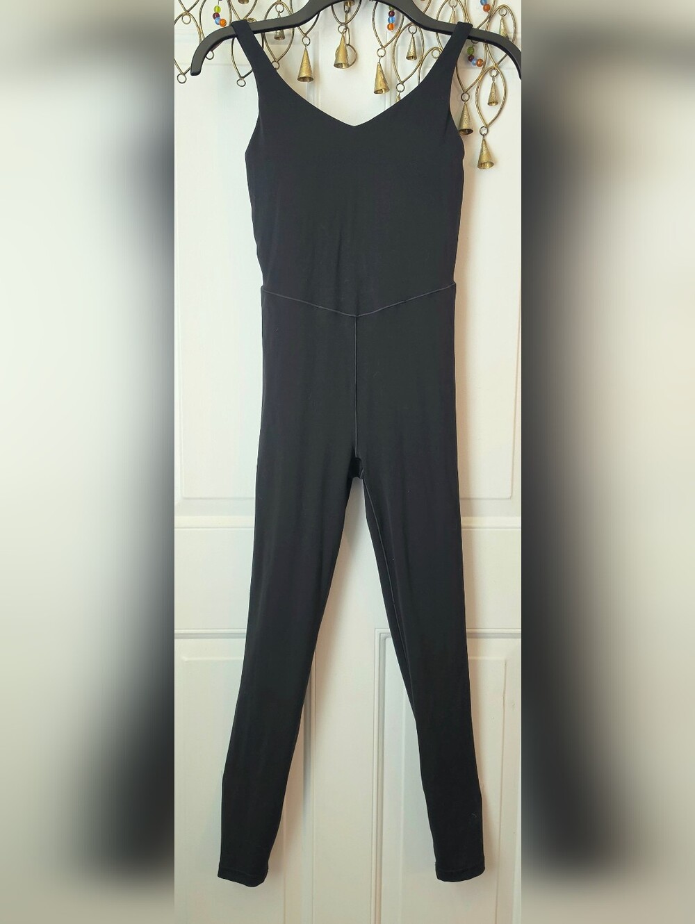 OFFLINE By Aerie Real Me Low Key Legging Jumpsuit Womens S Black Activeware Soft